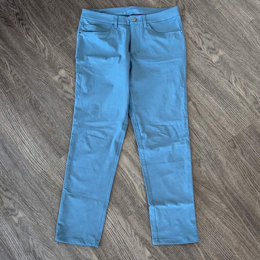 Lululemon Athletica Blue and Black Pants